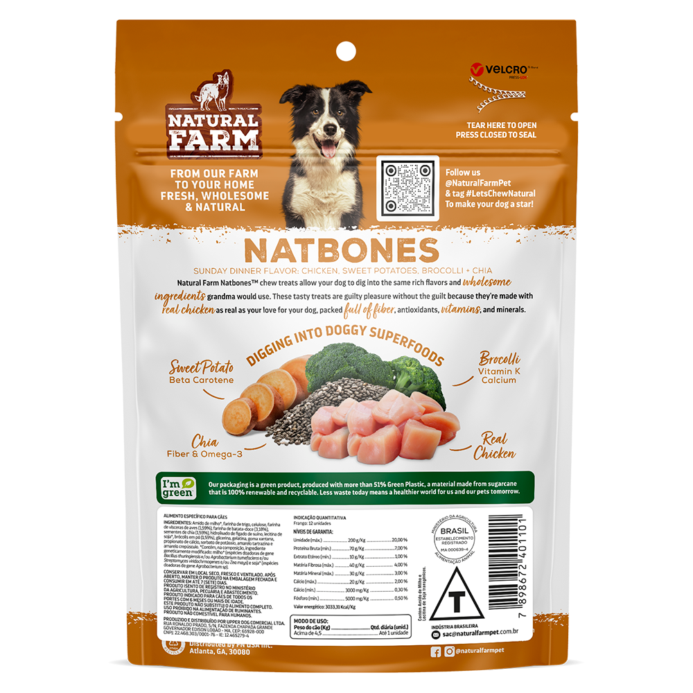PACOTE NATBONES FRANGO