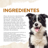 OSSO BRANCO RECHEADO BACON & QUEIJO